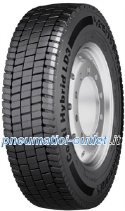 Foto pneumatico: CONTINENTAL, HYBRID LD3 M+S 12PR 3PMSF 205/75 R17.5 124M Quattro-stagioni