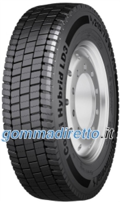 Foto pneumatico: CONTINENTAL, HYBRID LD3 M+S 14PR 3PMSF 245/70 R17.5 136M Quattro-stagioni