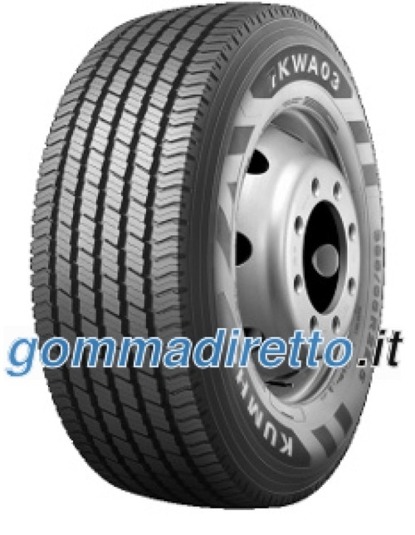 Foto pneumatico: KUMHO, KWA03 18PR M+S 3PMSF 385/65 R22.5 158L Quattro-stagioni