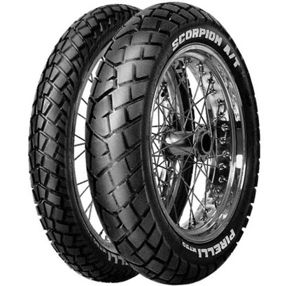 Foto pneumatico: PIRELLI, MT 90 A/T SCORPION FRONT MST M/C 140/80 R18 70S Quattro-stagioni