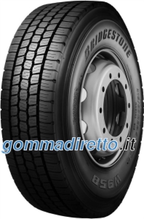 Foto pneumatico: BRIDGESTONE, V-STEEL W958 18PR M+S 3PMSF 315/80 R22.5 156L Quattro-stagioni