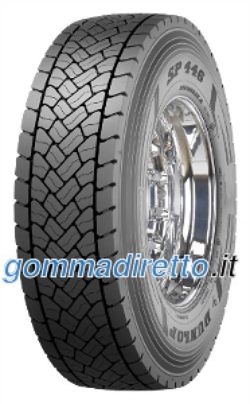 Foto pneumatico: DUNLOP, SP 446 3PSF M+S 3PMSF 235/75 R17.5 132M Quattro-stagioni