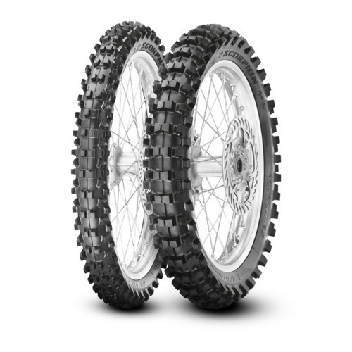 Foto pneumatico: PIRELLI, SCORPION MX MID SOFT FRONT M/C M+S 90/100 R21 57M Estive